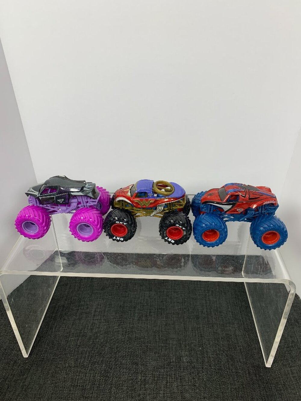 Monster Jam Trucks Lot Of 3 BKT 1/64th